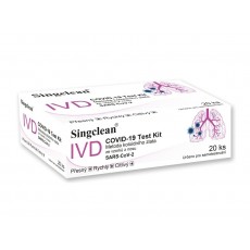 sada antigenních testů Singclean 20 ks